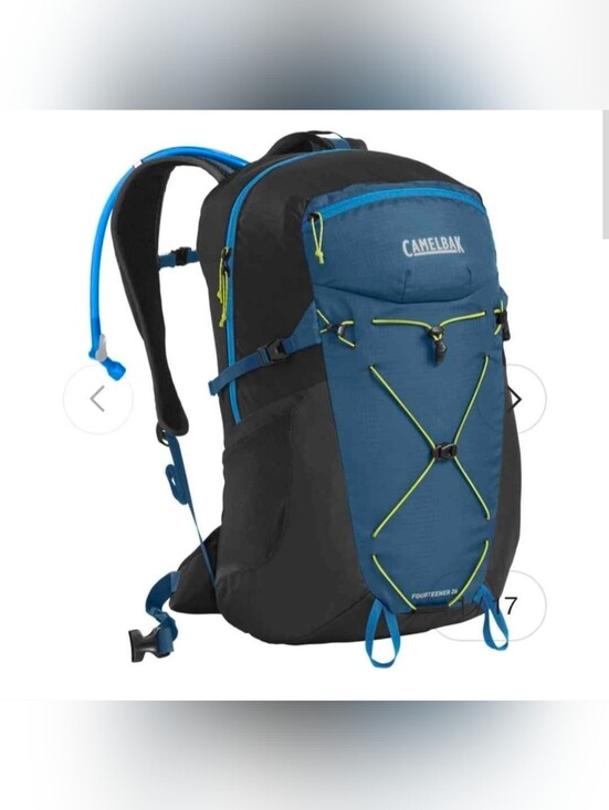 Camelbak Other - Camelbak Fourteener Hiking Hydration Pack 26L With 3L Reservoir Blue/Black NEW!